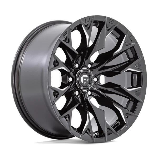 Fuel – D803 FLAME – Black – 20″x10″ -18mm – Summer Wheels – D80320008947