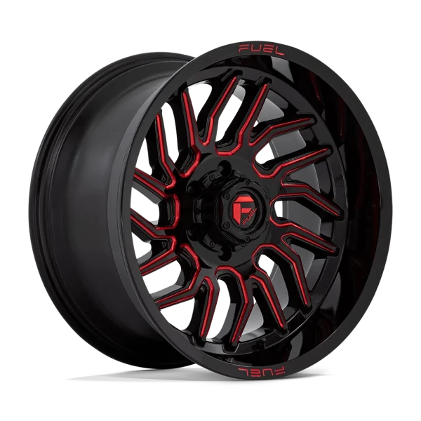 Fuel – D808 HURRICANE – Black – 20″x10″ -18mm – Summer Wheels – D80820008947