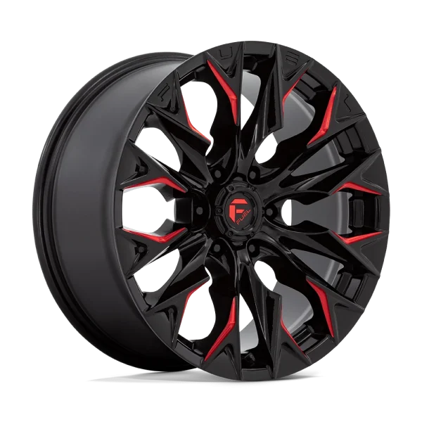 Fuel – D823 FLAME – Black – 20″x9″ 20mm – Summer Wheels – D82320908957