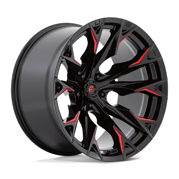 Fuel – D823 FLAME – Black – 22″x12″ -44mm – Summer Wheels – D82322207547