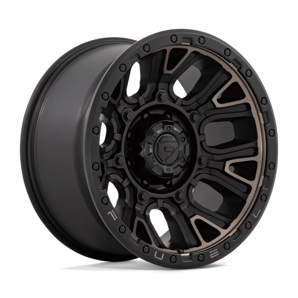 Fuel – D824 TRACTION – Black – 20″x10″ -18mm – Summer Wheels – D82420008247