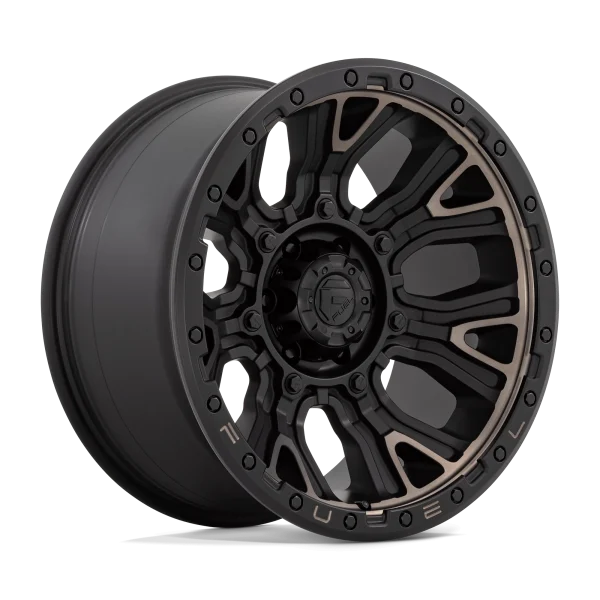 Fuel – D824 TRACTION – Black – 20″x10″ -18mm – Summer Wheels – D82420008447