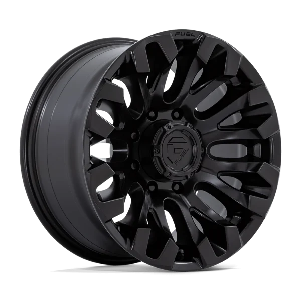 Fuel – D831 QUAKE – Black – 18″x9″ 1mm – All weather Wheels – D83118908250