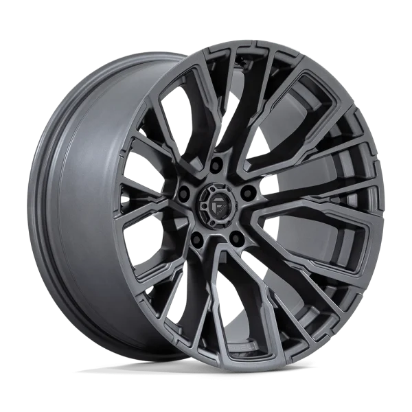 Fuel – D848 REBAR – Gunmetal – 20″x10″ -18mm – All weather Wheels – D8482000B447