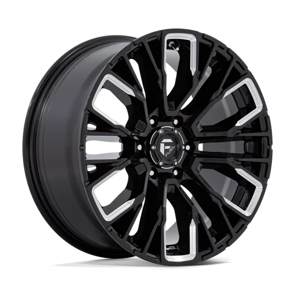 Fuel – D849 REBAR – Black – 20″x9″ 20mm – Summer Wheels – D84920908957