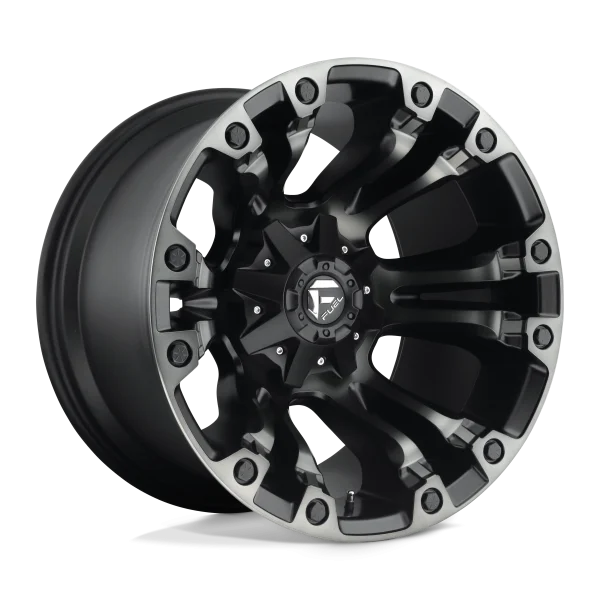 Fuel – D851 VAPOR – Black – 17″x9″ 1mm – Summer Wheels – D85117902650A
