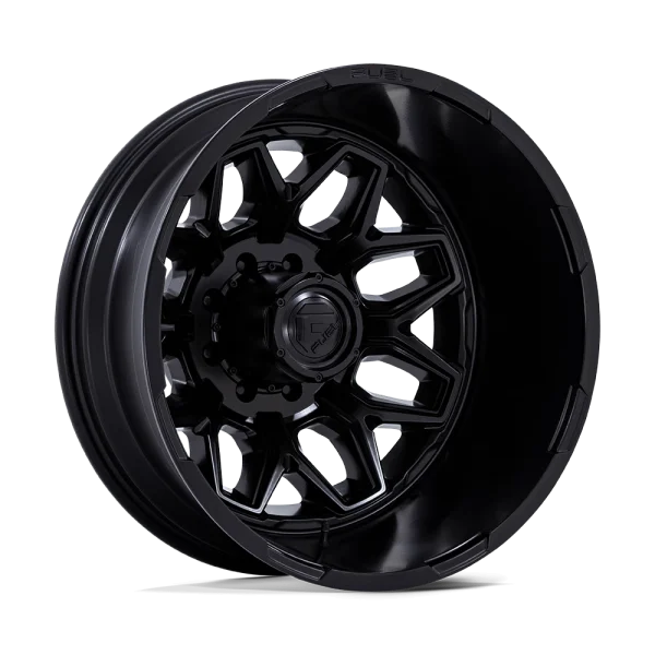 Fuel – D871 FLUX DUALLY – Black – 20″x8.25″ -227mm – All weather Wheels – D87120827235