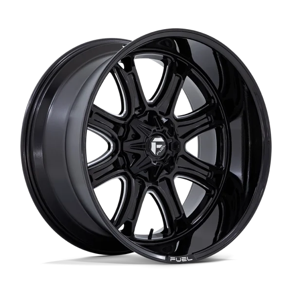 Fuel – DARKSTAR – Black – 20″x10″ -18mm – Summer Wheels – FC853BE20108318N