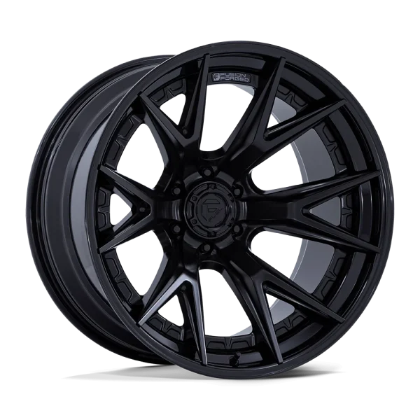 Fuel – FC402 CATALYST – Black – 20″x10″ -18mm – All weather Wheels – FC402MX20106318N