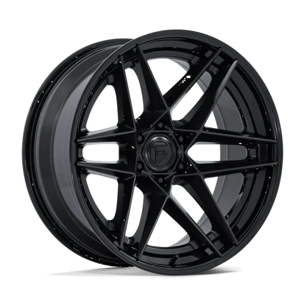 Fuel – FC408 FLIGHT – Black – 20″x10″ -18mm – All weather Wheels – FC408MB20106318N