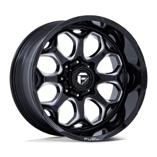 Fuel – FC862 SCEPTER – Black – 20″x10″ -18mm – Summer Wheels – FC862BE20105018N