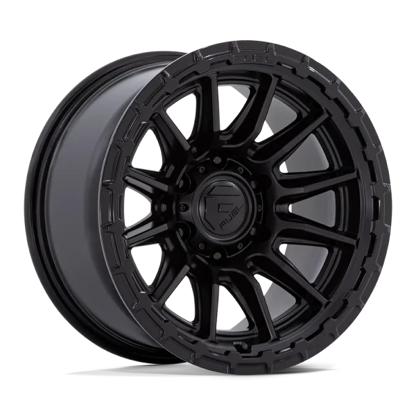Fuel – FC866 PISTON – Black – 17″x9″ 1mm – All weather Wheels – FC866MX17905001