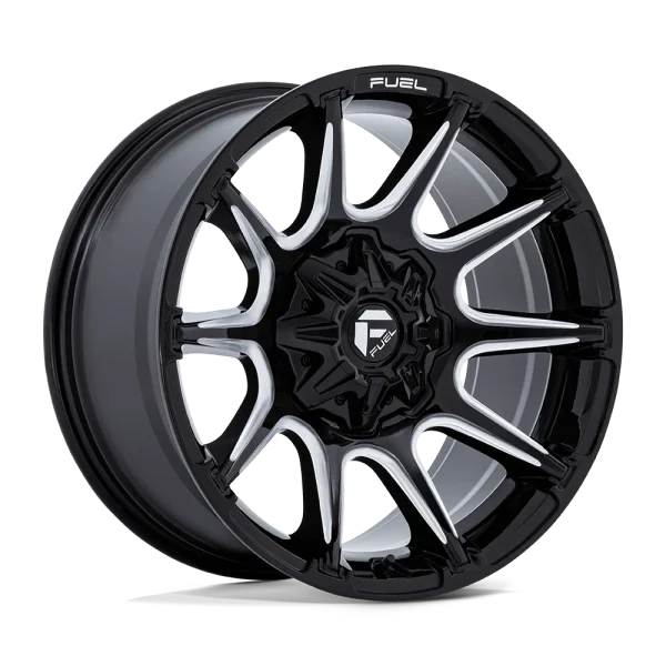 Fuel – FC880 SUPER C – Black – 20″x10″ -18mm – Summer Wheels – FC880BE20106718N