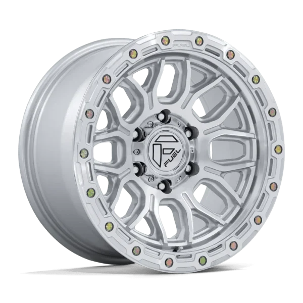 Fuel – FC881 SURGE – Silver – 17″x9″ -12mm – Summer Wheels – FC881SD17905012N