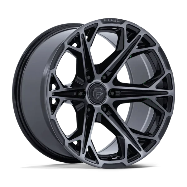 Fuel – FC886 HAMMERHEAD – Black – 22″x10″ -18mm – All weather Wheels – FC886BT22106818N