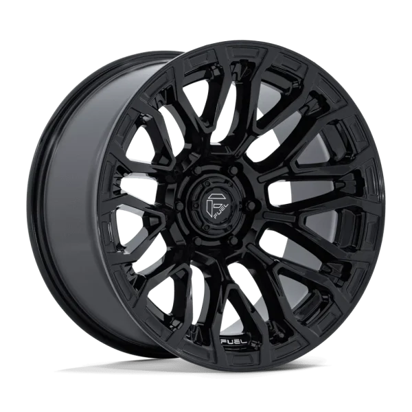 Fuel – FC899 CHISEL – Black – 20″x9″ 1mm – All weather Wheels – FC899BX20905001