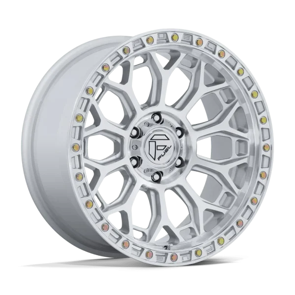 Fuel – FC901 TALON – Silver – 17″x8.5″ 25mm – Summer Wheels – FC901SD17856825