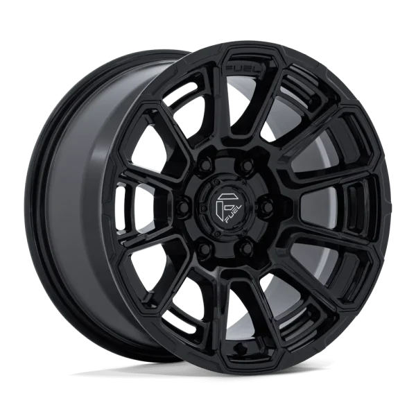 Fuel – FC910 FOXHOUND – Black – 17″x9″ 1mm – All weather Wheels – FC910BX17906801