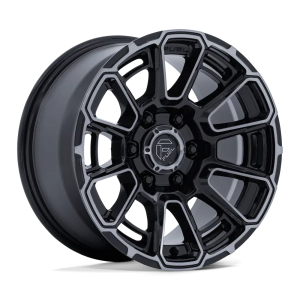 Fuel – FC910 FOXHOUND – Black – 17″x9″ 1mm – Summer Wheels – FC910BT17906801
