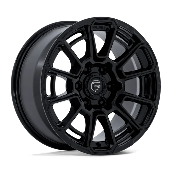 Fuel – FC910 FOXHOUND – Black – 18″x9″ 20mm – All weather Wheels – FC910BX18906820