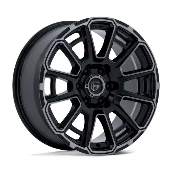 Fuel – FC910 FOXHOUND – Black – 20″x9″ 1mm – Summer Wheels – FC910BT20906801