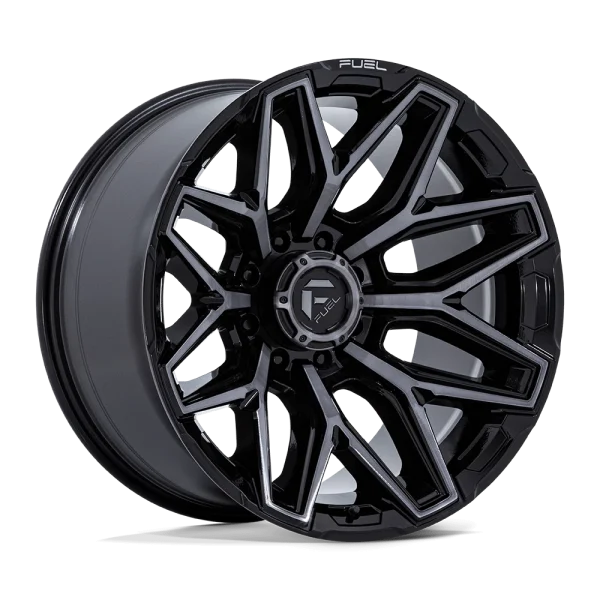 Fuel – FLUX – Black – 20″x10″ -18mm – Summer Wheels – FC854BT20108018N