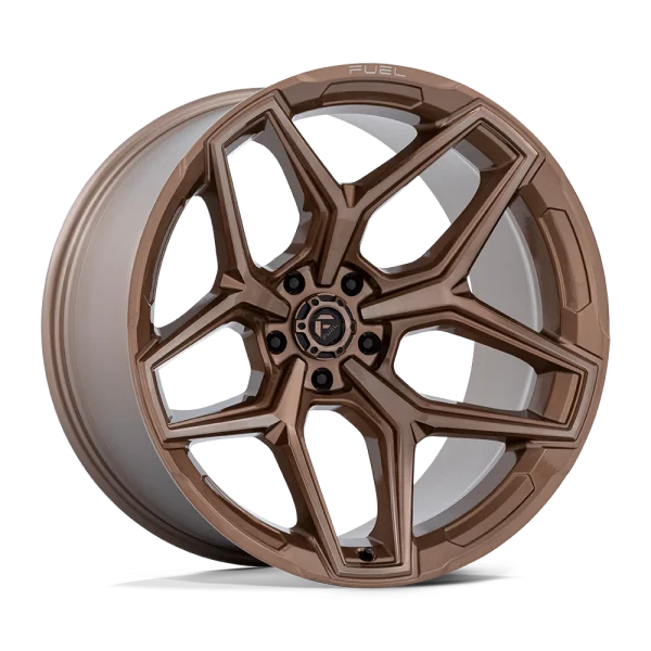 Fuel – FLUX – Bronze – 17″x9″ -12mm – All weather Wheels – FC854ZR17905012N
