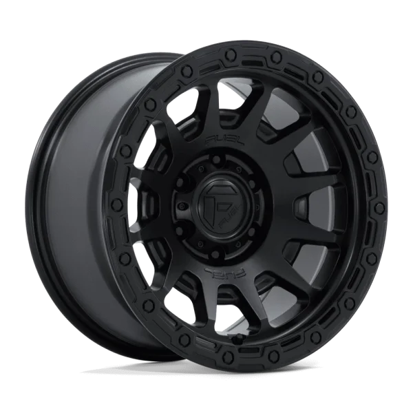 Fuel – FORTRESS – Black – 17″x8.5″ 0mm – All weather Wheels – FC884MB17856800