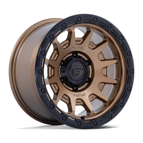 Fuel – FORTRESS – Bronze – 17″x8.5″ 0mm – All weather Wheels – FC884ZB17856800