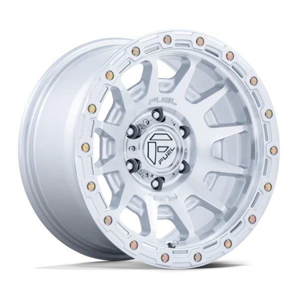 Fuel – FORTRESS – Silver – 17″x8.5″ 0mm – Summer Wheels – FC884SD17856800