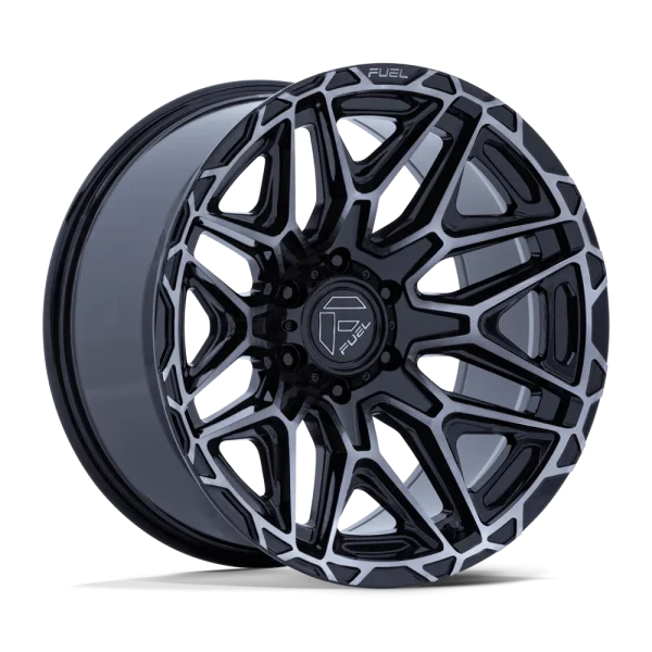 Fuel – INJECTOR – Black – 20″x10″ -18mm – Summer Wheels – FC885BT20106318N