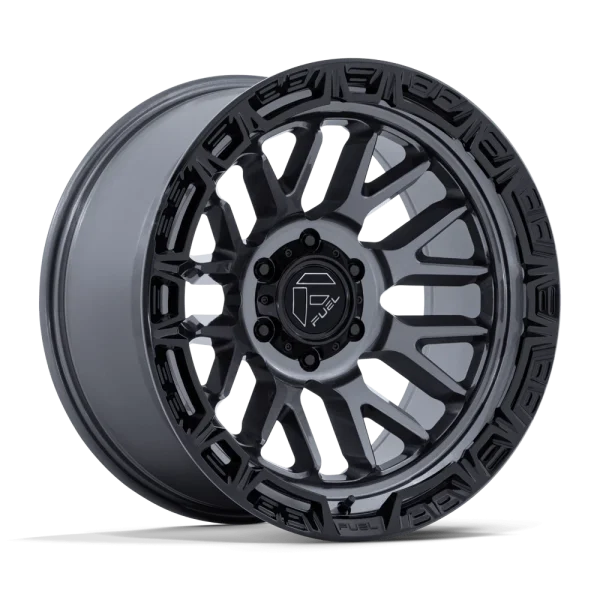 Fuel – RAIL – Gunmetal – 17″x9″ -12mm – All weather Wheels – FC890AB17905012N