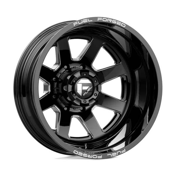 Fuel Mono – DE09 FF09D – Black – 22″x8.25″ -202mm – Summer Wheels – DE0922829235