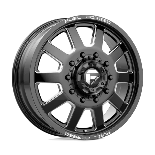 Fuel Mono – DE09 FF09D – Black – 22″x8.5″ 105mm – Summer Wheels – DE092282A9
