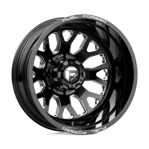 Fuel Mono – DE19 FF19D – Black – 22″x8.5″ -202mm – Summer Wheels – DE1922829235