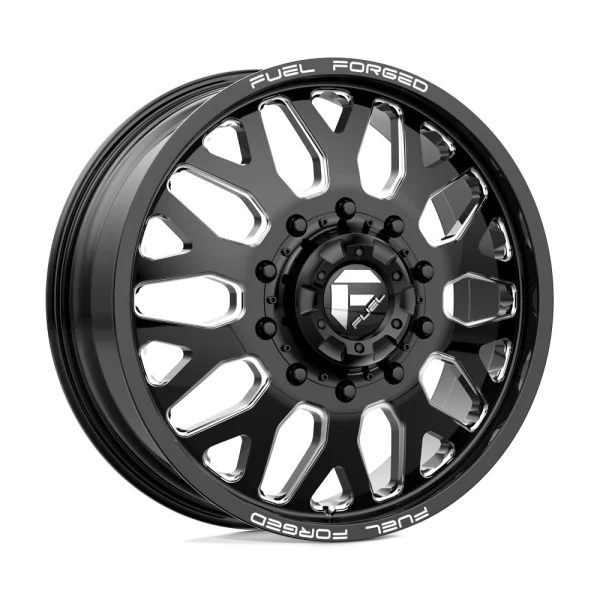 Fuel Mono – DE19 FF19D – Black – 22″x8.5″ 105mm – Summer Wheels – DE192282A9