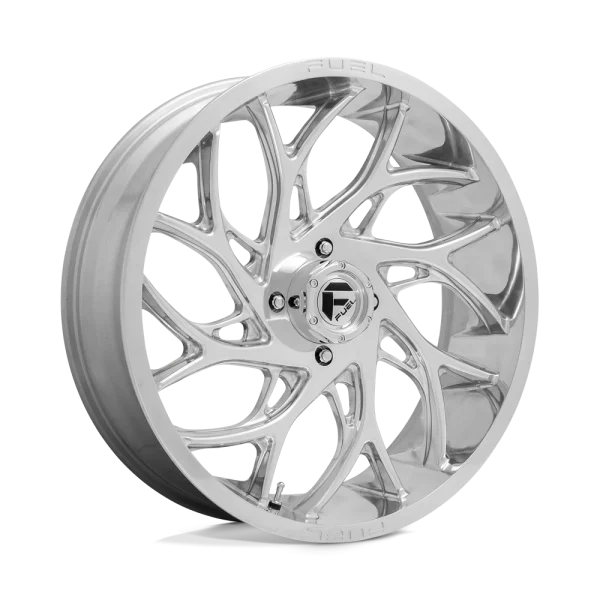 Fuel UTV – D204 RUNNER – Polished – 22″x7″ 13mm – Summer Wheels – D2042270A544