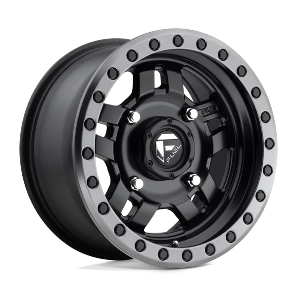 Fuel UTV – D557 ANZA – Black – 14″x7″ 13mm – All weather Wheels – D5571470A444