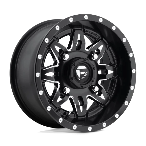 Fuel UTV – D567 LETHAL – Black – 14″x7″ 13mm – Summer Wheels – D5671470A544