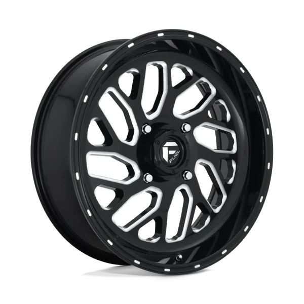 Fuel UTV – D581 TRITON – Black – 20″x7″ 13mm – Summer Wheels – D5812070A544