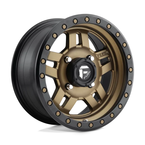 Fuel UTV – D583 ANZA 4+3 – Bronze – 15″x7″ 13mm – All weather Wheels – D5831570A544