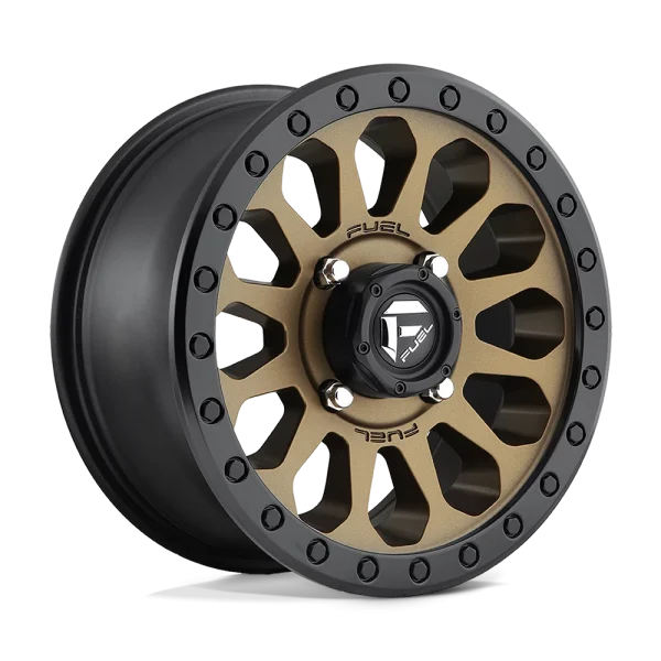 Fuel UTV – D600 VECTOR – Bronze – 14″x7″ 38mm – All weather Wheels – D6001470A654