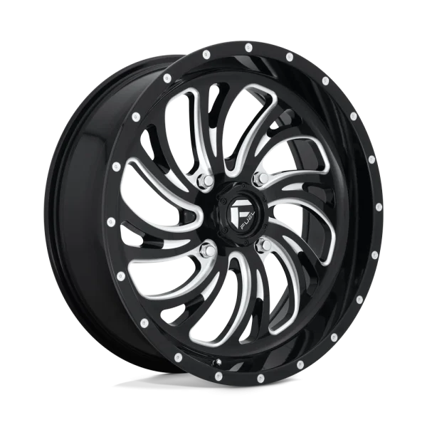 Fuel UTV – D641 KOMPRESSOR – Black – 18″x7″ 13mm – Summer Wheels – D6411870A644
