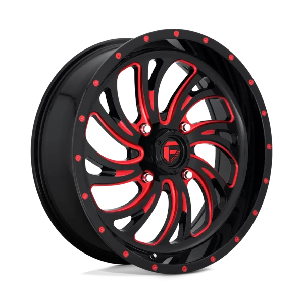 Fuel UTV – D642 KOMPRESSOR – Black – 20″x7″ 13mm – Summer Wheels – D6422070A644