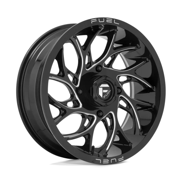 Fuel UTV – D741 RUNNER – Black – 18″x7″ 13mm – Summer Wheels – D7411870A644