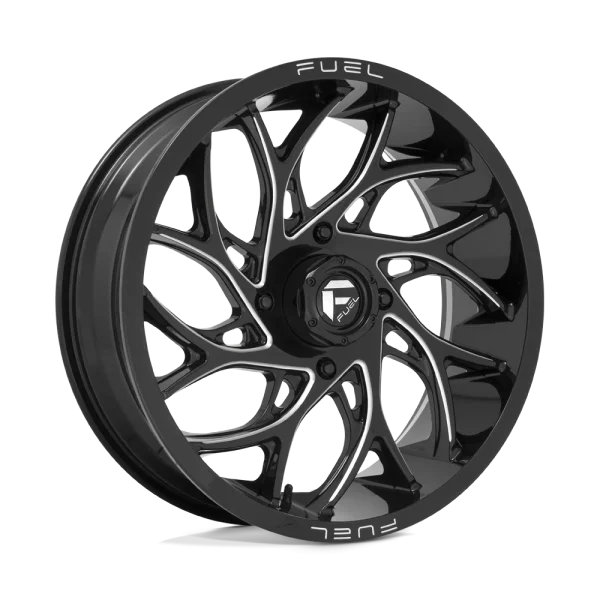 Fuel UTV – D741 RUNNER – Black – 20″x7″ 13mm – Summer Wheels – D7412070A644