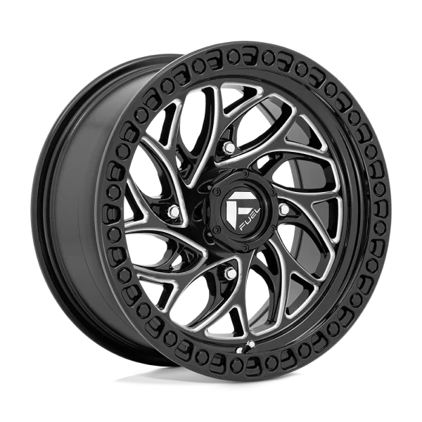 Fuel UTV – D741 RUNNER – Black – 15″x10″ 0mm – Summer Wheels – D7411500A655