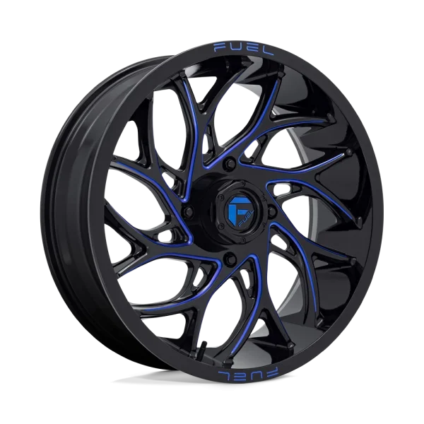 Fuel UTV – D778 RUNNER UTV – Black – 18″x7″ 13mm – Summer Wheels – D7781870A644