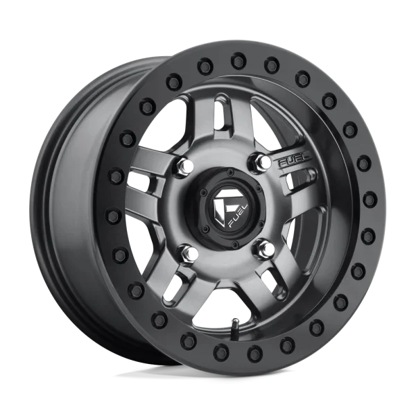 Fuel UTV – D918 ANZA BEADLOCK – Gunmetal – 14″x7″ 13mm – All weather Wheels – D9181470A643