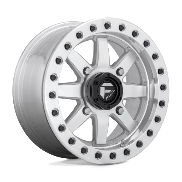 Fuel UTV – D937 MAVERICK BEADLOCK – Silver – 15″x7″ 38mm – Summer Wheels – D9371570A554